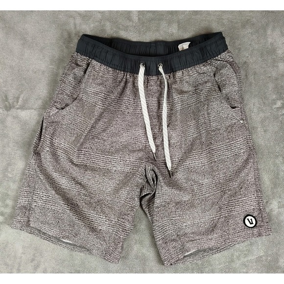 Vuori Other - Vuori Kore Shorts Mens S Gray Athletic Lined Drawstring Gym Running 9" Ins